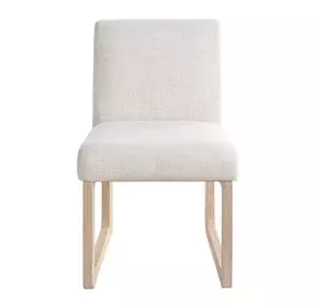 Evermont Beige and Desert Upholstered Side Chair Set of 2