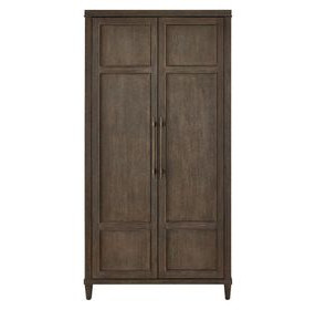Montclair Cocoa 2 Door Wardrobe with LED