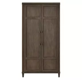 Montclair Cocoa 2 Door Wardrobe with LED