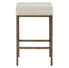 Montclair Yukon Sand Upholstered Counter Height Stool