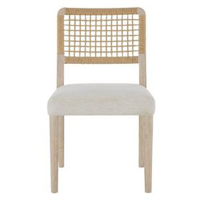 Azure Dockside and Nomad Snow Performance Fabric Dining Chair Set of 2