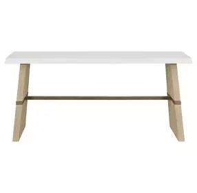 Oasis Dockside and Shoreline Concrete Top Rectangular Console Table