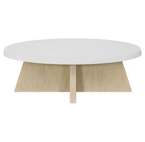 Oasis Dockside and Shoreline Concrete Top Oval Cocktail Table