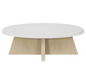 Oasis Dockside and Shoreline Concrete Top Oval Cocktail Table