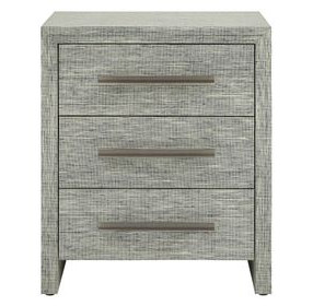 Oasis Seascape 3 Drawer Nightstand with USB Charging