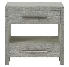 Oasis Seascape 2 Drawer Nightstand with USB Charging