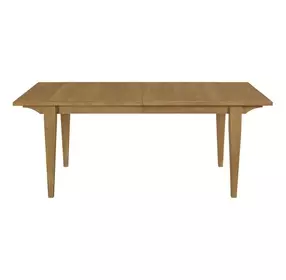 Oakmere Natural 110" Extendable Rectangular Dining Table