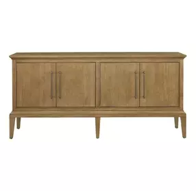 Oakmere Natural 4 Door Credenza