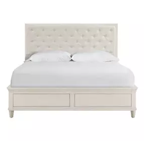 Oakmere Beige and Willow Upholstered Storage Panel Bed