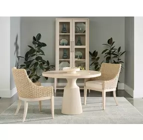 Birchaven Willow and Taupe Round Dining Room Set