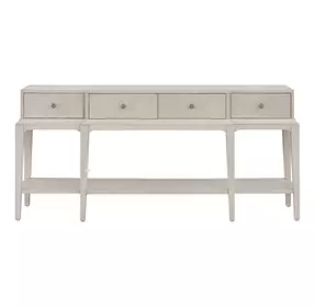 Oakmere Beige Rectangular Meadow Console Table