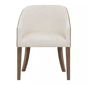 Evermont Beige and Haze Upholstered Dining Chair Set of 2