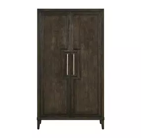 Realm Brown 2 Door Wardrobe with LED