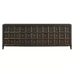 Realm Brown 4 Door Credenza