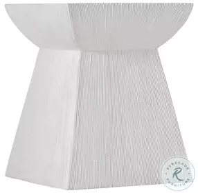Casitas White Accent Table