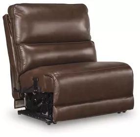 Silverbrooke Canyon Leather Power Armless Recliner