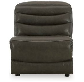 Center Line Dark Grey Armless Chair