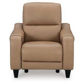 Mosswell Toffee Leather Zero Gravity Power Recliner