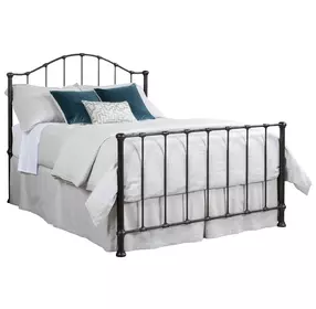 Gallery Moderne Onyx Queen Garden Metal Bed