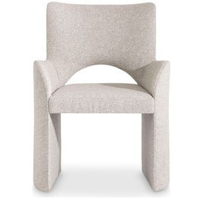 Loggia Beige Performance Fabric Arm Chair