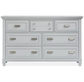 Harborwick Harbor Gray 7 Drawer Dresser