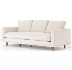 Dom Bonnell Ivory 87" Sofa