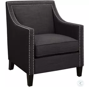 Emery Charcoal Accent Chair