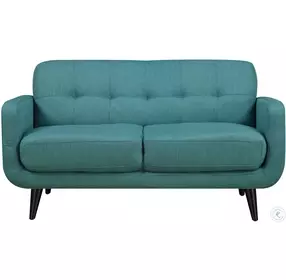 Hailey Teal Loveseat