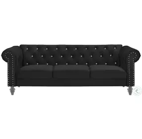 Emma Black Sofa