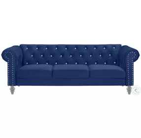 Emma Royal Blue Sofa