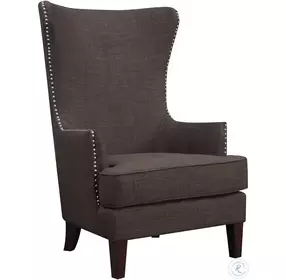 Kegan Chocolate Heirloom Accent Chair
