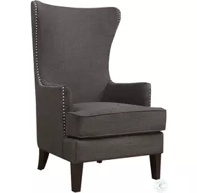 Kegan Charcoal Heirloom Accent Chair