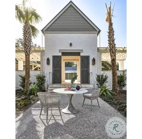 Coastal Living Santa Cruz Faux Marble Outdoor Dining Set