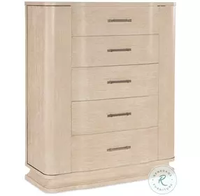 Nouveau Chic Sandstone 5 Drawer Chest