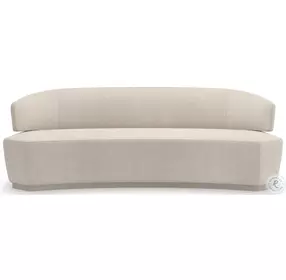 Olympia Caracole Upholstery Ivory Performance Fabric 94" Sofa