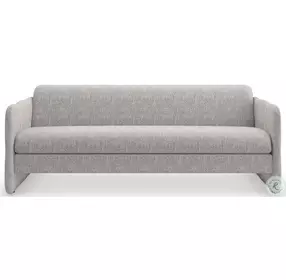 Cigar Taupe And Ivory 80" Club Sofa