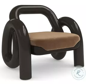 Gelee Chestnut Accent Chair