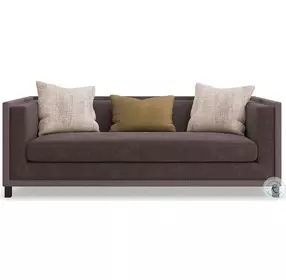 Tuxedo Brown 87" Sofa