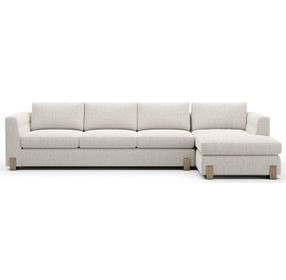 Counter Balance Birch 2 Piece Large Modular Sectional with RAF Chaise