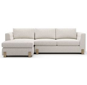 Counter Balance Birch 2 Piece Small Modular Sectional with LAF Chaise