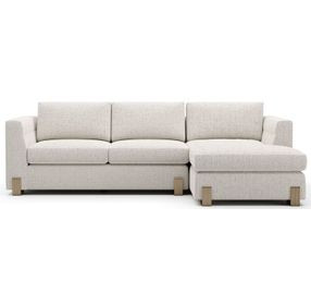 Counter Balance Birch 2 Piece Small Modular Sectional with RAF Chaise