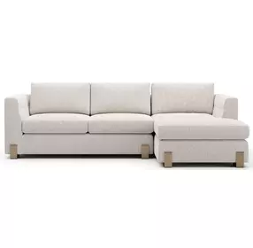 Counter Balance Birch 2 Piece Small Modular Sectional with RAF Chaise