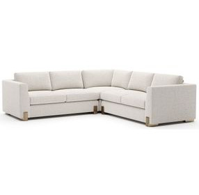 Counter Balance Birch 3 Piece Small Modular Sectional