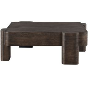 Salina Espresso Square Coffee Table