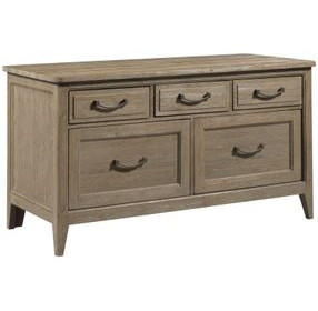 Urban Cottage Barlow Light Stain 56" Office Credenza