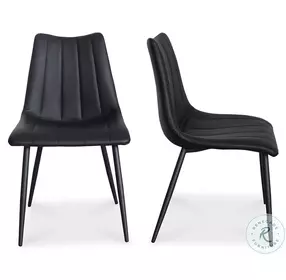 Alibi Black Dining Chair Set Of 2