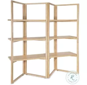 Retreat Light Brown Folding Etagere