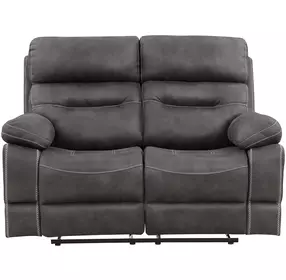 Rudger Gray Manual Reclining 62" Loveseat