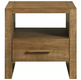 Garland Brown Square End Table