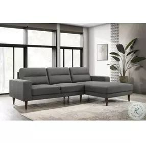 Vale Gray 3 Piece Sectional